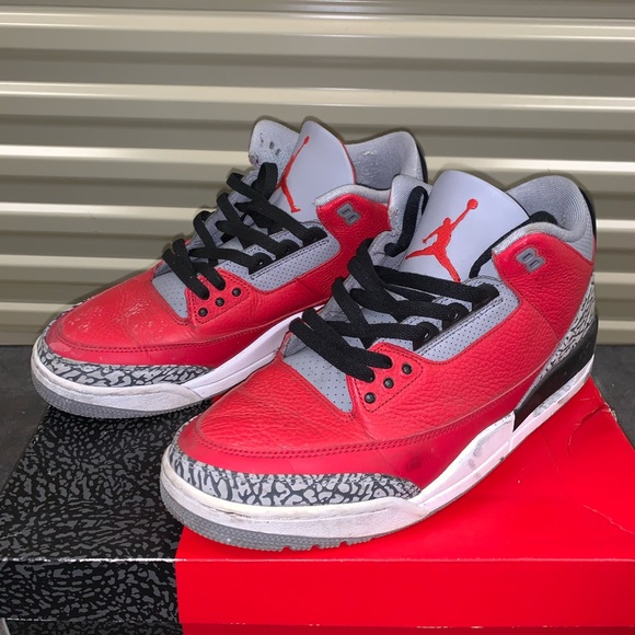 jordan 3 retro se unite fire red